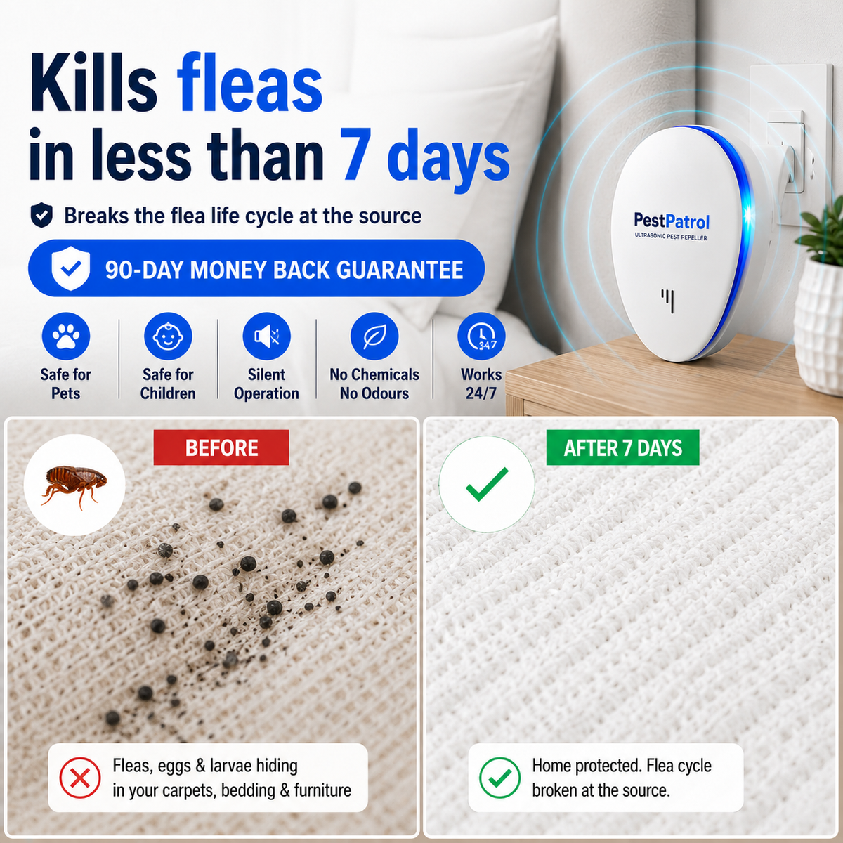PestPatrol - Stop Fleas Before They Take Over Your Home