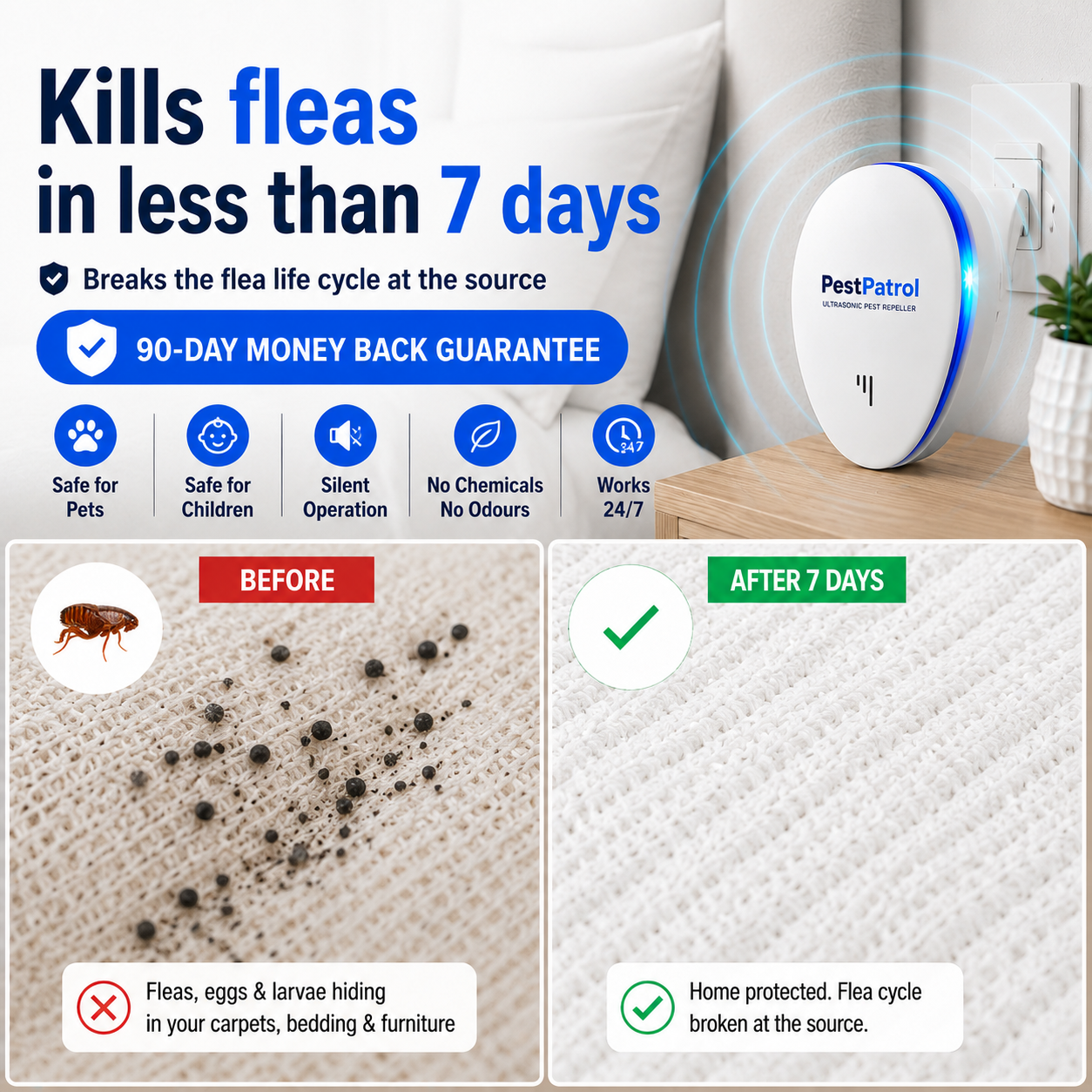PestPatrol - Stop Fleas Before They Take Over Your Home