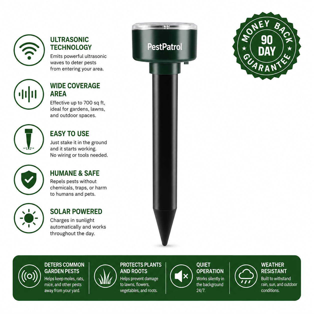 PestPatrol™ GroundGuard - Protect Your Lawn & Garden From Burrowing Pests