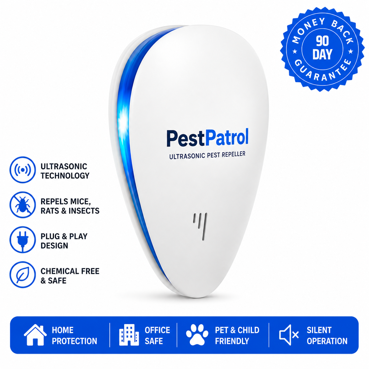 PestPatrol Pest Repeller - The Smart Way to Keep Pests Away