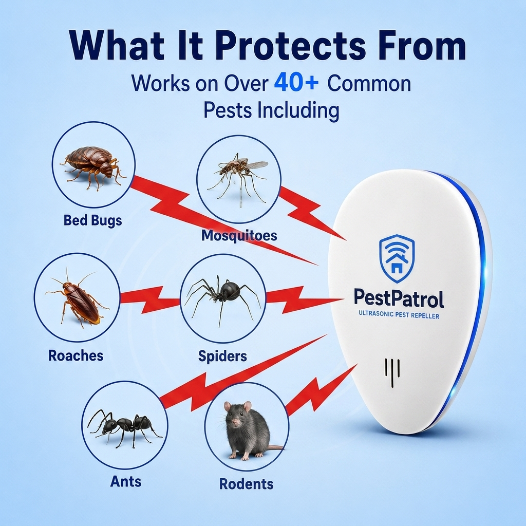 PestPatrol Pest Repeller - The Smart Way to Keep Pests Away